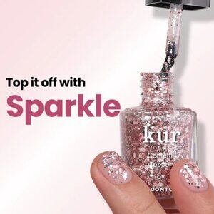 🔥3/$30 NIP Londontown KUR Snowglobe Confetti Topper (magic at your fingertips)